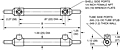 Dimensional Drawing for 23 Series Shell & Tube Heat Exchangers (00415)