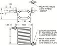 Dimensional Drawing for Tube-in-Tube Heat Exchangers (00448)